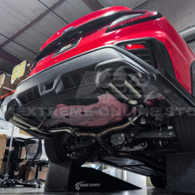 EOS 2022-Up Subaru WRX | Boso Muffler Delete Quad Burnt Tips Axle Back Exhaust