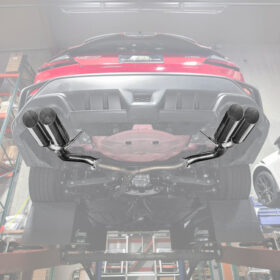 EOS 2022-Up Subaru WRX | Boso Muffler Delete Quad Burnt Tips Axle Back Exhaust