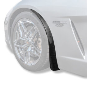 Extreme Online Store Corvette C6 Base Front Guards Mud Flaps