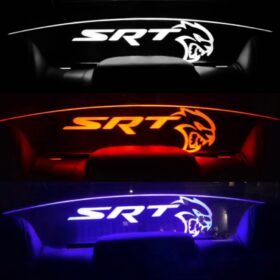 WindRestrictor 2006-Up Dodge Charger Rear Add On Glow Plate - image 13