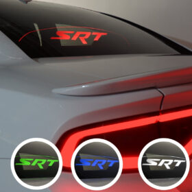 WindRestrictor 2006-Up Dodge Charger Rear Add On Glow Plate - image 16