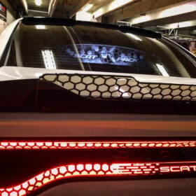 WindRestrictor 2006-Up Dodge Charger Rear Add On Glow Plate - image 21