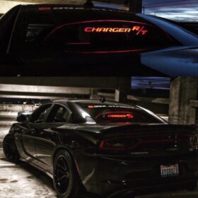 WindRestrictor 2006-Up Dodge Charger Rear Add On Glow Plate - image 22