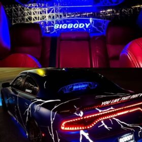 WindRestrictor 2006-Up Dodge Charger Rear Add On Glow Plate - image 23