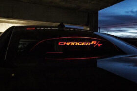 WindRestrictor 2006-Up Dodge Charger Rear Add On Glow Plate - image 27