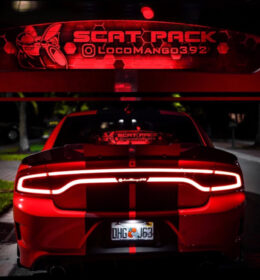 WindRestrictor 2006-Up Dodge Charger Rear Add On Glow Plate - image 19