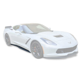 Corvette C7 Z06 Conversion Side Skirts Rocker Panels - image 1