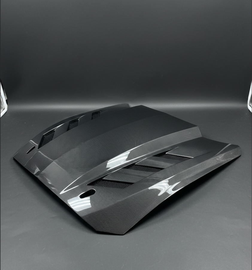Muscle Auto Zone MAZ Mustang S650 Viper Carbon Fiber Hood for S650 Mustang - Image 2