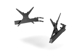 Trak Racer 580mm Triple Monitor Add-On Arms with VESA Mounts