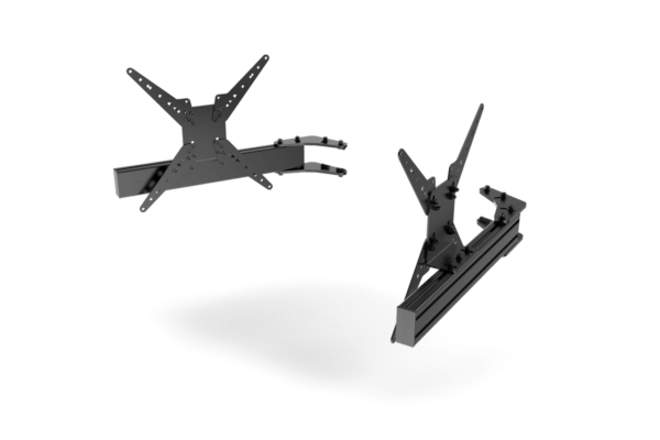 Trak Racer 580Mm/22.8" Triple Monitor Add-On Arms With Vesa Mounts