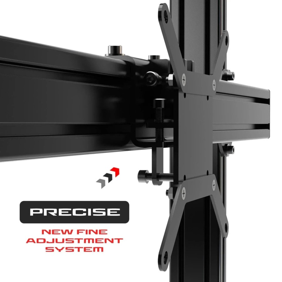 TV stand mounting bracket detail