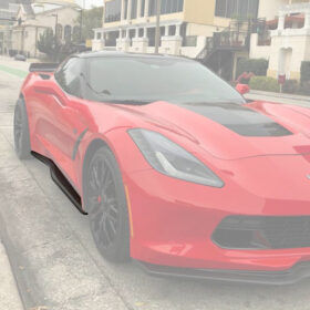 Corvette C7 Z06 Conversion Side Skirts Rocker Panels - image 33