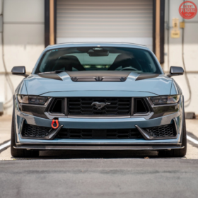 2024+ Ford Mustang Dark Horse DRY CARBON FIBER Front Grille Insert - image 2