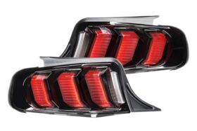 XB LED Tail Lights: Ford Mustang (13-14 / Smoked Lens / Set) (7)
