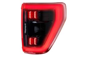 XB LED Tail Lights: Ford F-150 (21-23 / Red Lens / Set) (4)