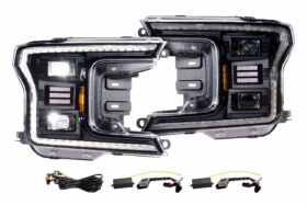 18-20 Ford F-150 XB Hybrid LED Headlights (1)