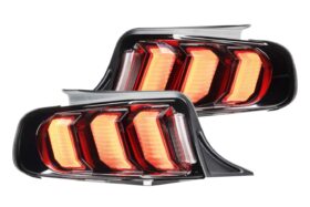 XB LED Tail Lights: Ford Mustang (13-14 / Smoked Lens / Set) (6)