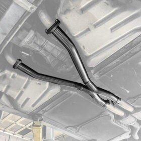 Extreme Online Store Corvette C5 T-304 Stainless Steel 2.5" X Mid-Pipe