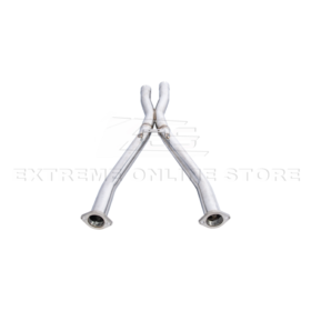 Extreme Online Store Corvette C5 T-304 Stainless Steel 2.5" X Mid-Pipe - Image 10