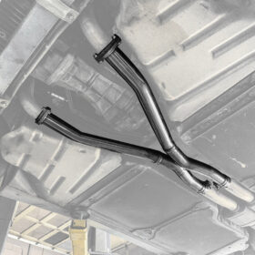 Extreme Online Store Corvette C5 T-304 Stainless Steel 2.5" X Mid-Pipe - Image 3