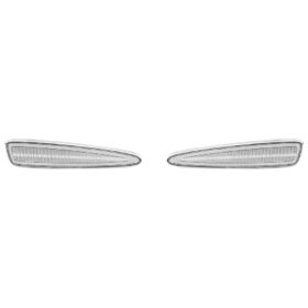 Extreme Online Store Corvette C6 Rear Amber LED Side Markers Pair for C6 Corvette - Image 2