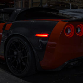 Extreme Online Store Corvette C6 Rear Amber LED Side Markers Pair for C6 Corvette - Image 3