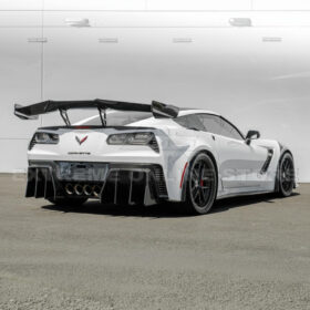 2014-2019 Chevrolet Corvette C7 ZR1 ZTK Conversion Extended Rear Spoiler High Wing - image 20