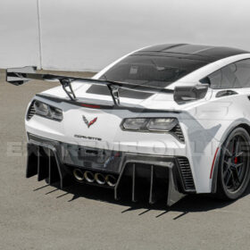 2014-2019 Chevrolet Corvette C7 ZR1 ZTK Conversion Extended Rear Spoiler High Wing - image 21