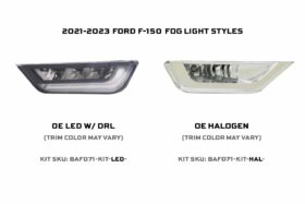 4Banger LED Fog Lights: 21-23 Ford F-150 (3)