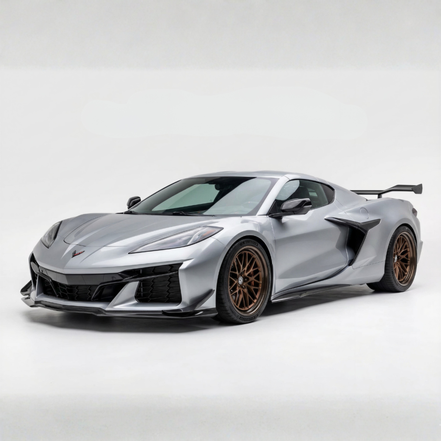 Extreme Online Store Corvette C8 Stingray to Z06 Full Conversion Kit (Front + Rear + Skirts + Rear Fenders) for C8 Corvette