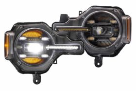 XB LED Headlights: Ford Bronco (21+ / White DRL / Set) (1)