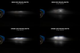 XRGB LED Headlights: Dodge Challenger (15-23 / RGB / Set) (8)