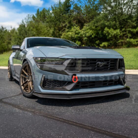 2024+ Ford Mustang Dark Horse DRY CARBON FIBER Front Grille Insert - image 3