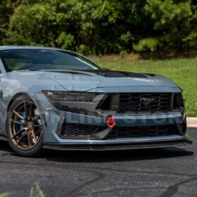 2024+ Ford Mustang Dark Horse DRY CARBON FIBER Front Grille Insert - image 7