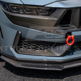 2024+ Ford Mustang Dark Horse DRY CARBON FIBER Front Grille Insert - image 9