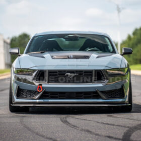 2024+ Ford Mustang Dark Horse DRY CARBON FIBER Front Grille Insert - image 5