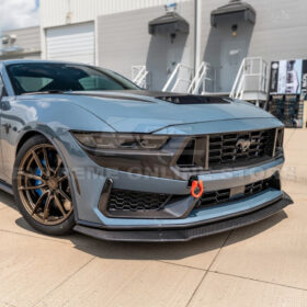 2024+ Ford Mustang Dark Horse DRY CARBON FIBER Front Grille Insert - image 4