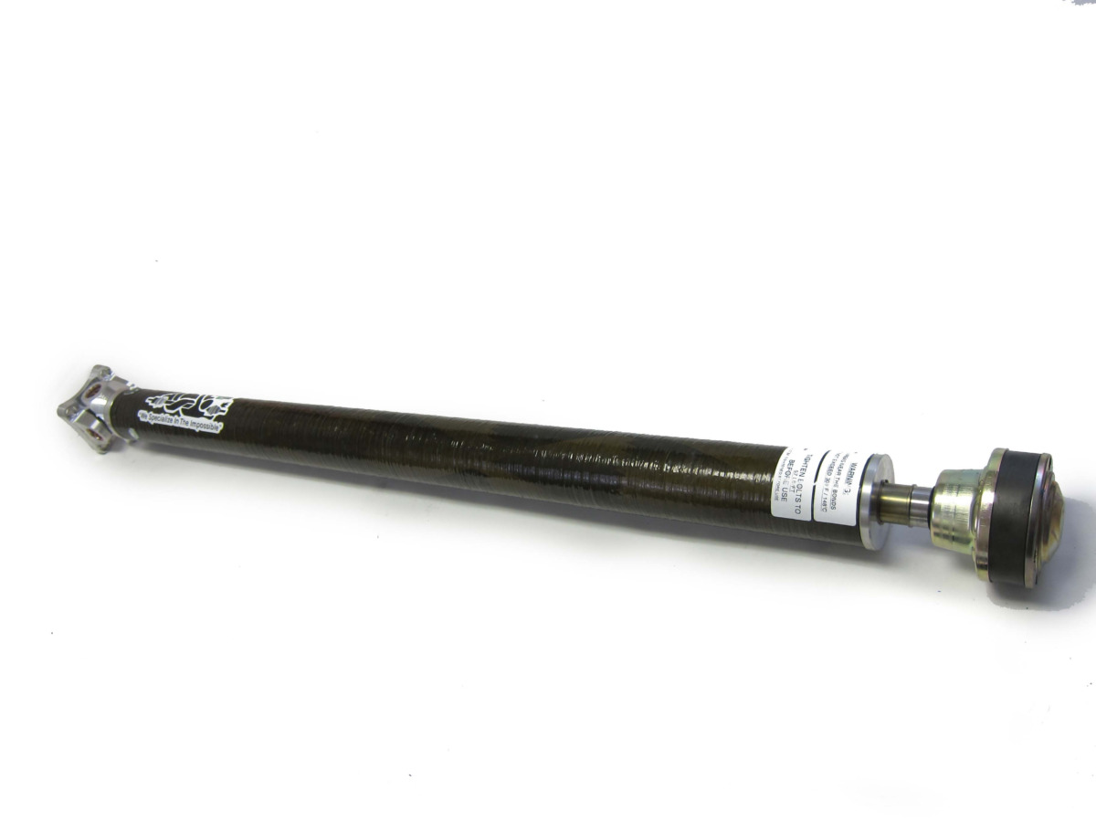 Steeda The Driveshaft Shop Mustang GT 3.25" Carbon Fiber 1-Piece CV Driveshaft - 1,000HP