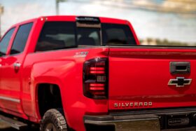 14-18 Chevrolet Silverado 1500 XB LED Tail Lights (Red) (3)