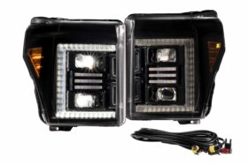 11-16 Ford Super Duty XB Hybrid LED Headlights (1)