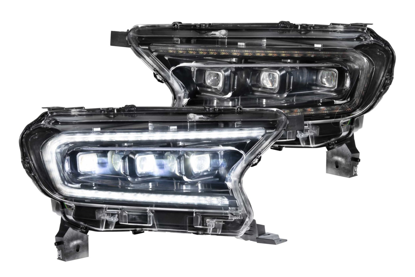 XB LED Headlights: Ford Ranger (19-23 / Set) (1)