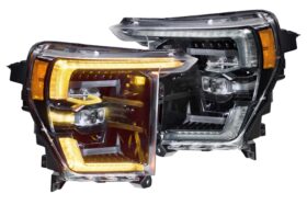 XB LED Headlights: Ford F-150 (21-23 / Amber DRL / Set) (1)