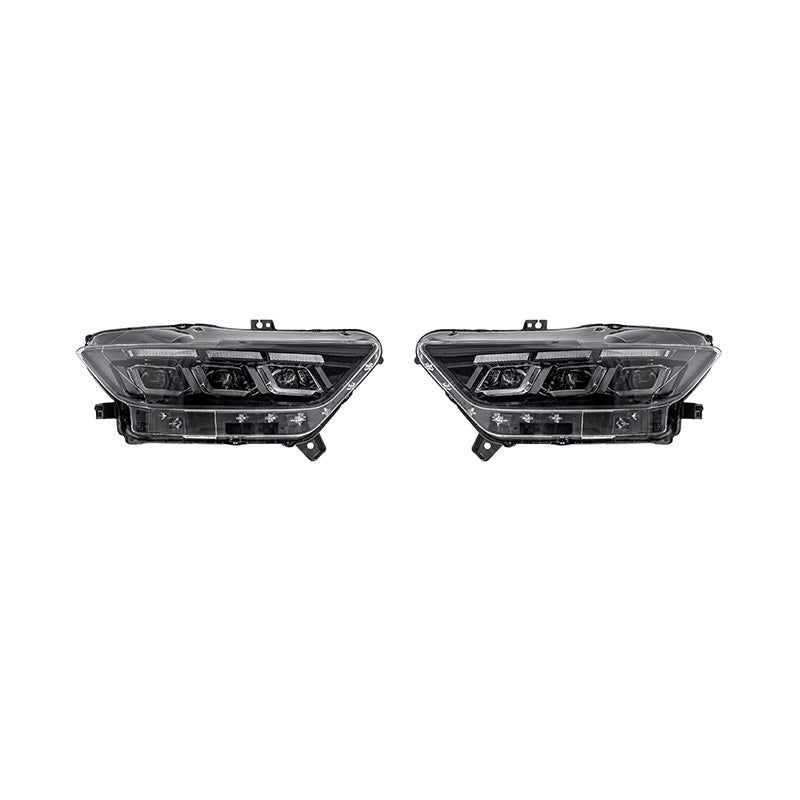FFP Mustang S550 LED DRL Sequential Signal Projector Headlights - Image 2