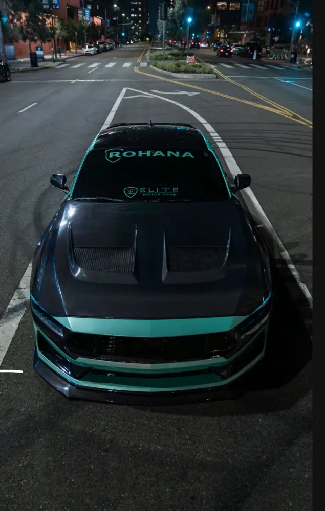 Muscle Auto Zone MAZ Mustang S650 GTD Carbon Fiber Hood for S650 Mustang