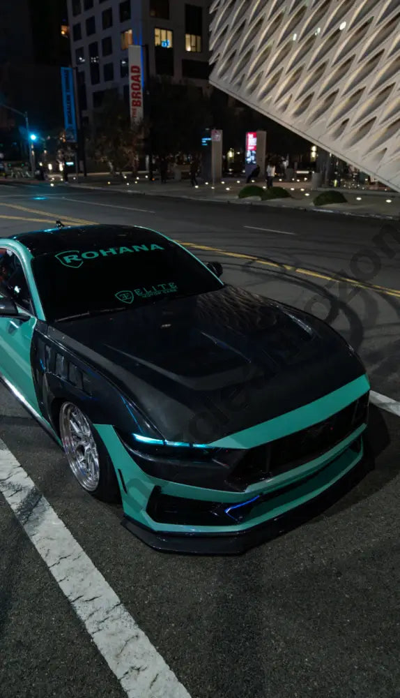 Muscle Auto Zone MAZ Mustang S650 GTD Carbon Fiber Hood for S650 Mustang - Image 2
