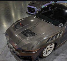 Muscle Auto Zone MAZ Mustang S650 GTD Carbon Fiber Hood for S650 Mustang - Image 4