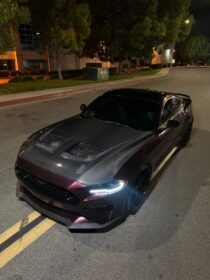 Muscle Auto Zone MAZ Mustang S550 GTD Style Hood for Mustang EcoBoost - Image 2