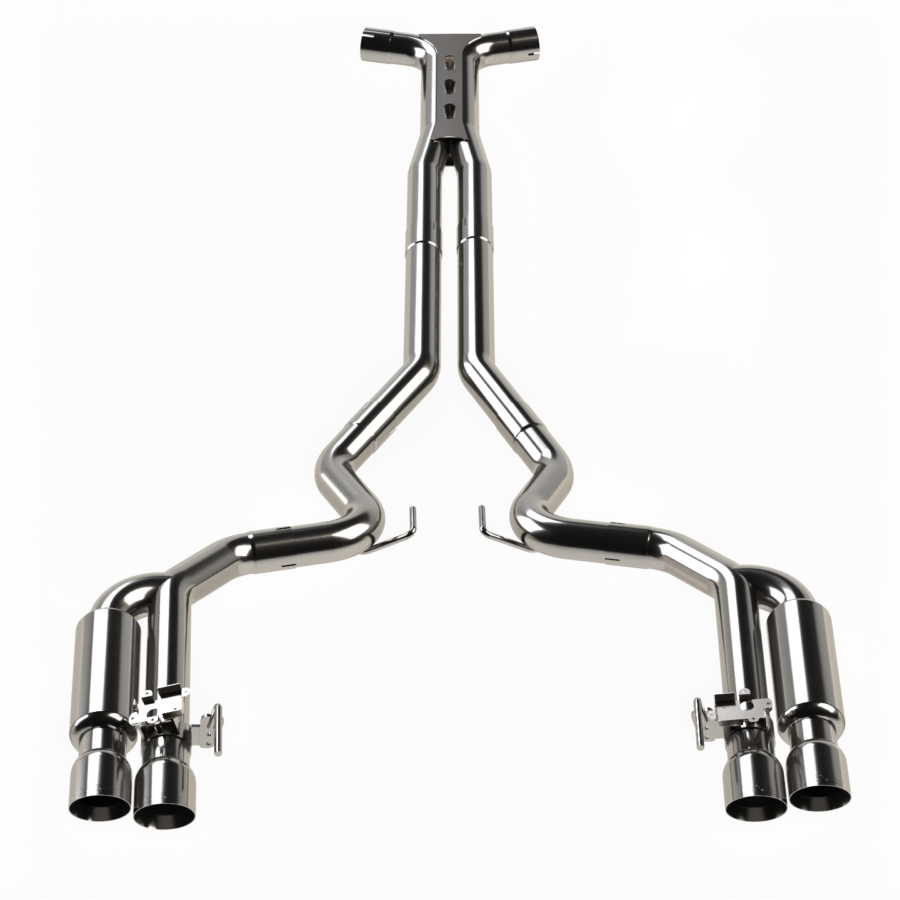 Kooks ULTRA X Connection-Back Exhaust — 2018-2026 Ford Mustang GT 5.0L
