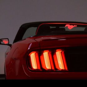 2015+ Mustang Convertible WindRestrictor Add On Front Mount - image 1