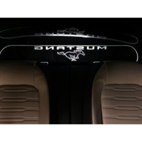 2015-Up Ford Mustang Coupe WindRestrictor Rear Add On Glow Plate - image 4